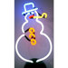 Snowman Neon Sign