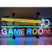Bars and Game Room Cue Stick Neon Sign