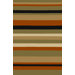 Kings Court Green Uri Stripes Rug