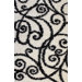 Madison Shag Black Fiji Rug