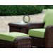 Saint Tropez Wicker End Table
