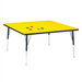 KYDZ Toddler Height Activity Table- Square (48" x 48")