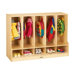 KYDZ Toddler Coat Locker with Step - Rectangular (48" x 17.5")