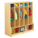 Coat Locker w/Step - 5 Sections