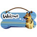 German Shepherd Welcome Wall Sign