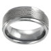 Men's Tungsten Engraved Celtic Band Ring