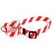 Peppermint Stick Martingale Collar