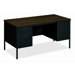 Metro Classic Double Pedestal Desk, 60" Wide