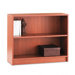 1870 Series Bookcase, 2 Shelves, 36w x 11-1/2d x 29-7/8h, Henna Cherry