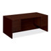 10500 Series 3/4-Height Double Pedestal Desk, 72" Wide