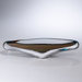 Canoe Bowl in Turquoise / Beige