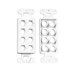 Eight Hole Wall Plate Insert
