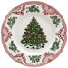 Old Britain Castles Pink Christmas Salad Plate
