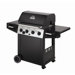 11.5" Rebel Propane Gas Grill with 4 Dual-Tube Burners