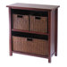 Milan Storage Shelf with 3 Baskets