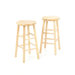 Basics 24" Natural Barstool (Set of 2)