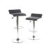 Adjustable Airlift Bar Stool Set of 2