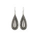Artisan Teardrop Frenchwire Earring