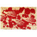 Handmade Bloody Feet Doormat