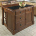 Aspen Kitchen Island Set with Granite Top