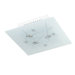 Art Glass 1 Light Flush-Mount