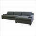 Baxton Studio Kaspar Cotton Sectional