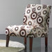 Baxton Studio Davis Fabric Lounge Chair (Set of 2)