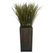 48" Silk Grass Floor Plant with Contemporary Stand