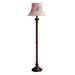 Somerset Floor Lamp with Cecilia Shade in Brown