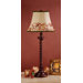 Somerset Table Lamp with Amelia Shade in Brown