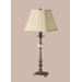 12" Villandry Table Lamp with Classic Shade in Antique Pewter