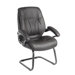 High Back Synthetic Leather Visitor Chair