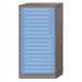 Eye-Level High Standard Cabinet with 17 Drawers: 30" W x 28 1/4" D x 59 1/4" H