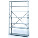 8000 Series 42" Wide  Open Shelving - 7 Heavy-Duty Shelves: 84" H x 42" W x 24" D