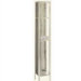 Expanded Metal Lockers - Single Tier - 2 Sections - 18" Wide (Unassembled)