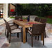 Amazonia Brownsville 7 Piece Dining Set
