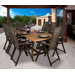 Amazonia Westham 9 Piece Dining Set
