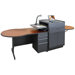 Zapf Office Support Instructor's Desk with Steel Door