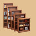 Traditional Bookcase with 1 Fixed and 3 Adjustable Shelves