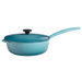 Enameled Cast Iron Saucepan with Lid