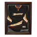 NHL Cabinet Style Jersey Display in Mahogany