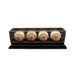 Four Baseball Display Case