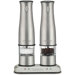 Rechargeable Salt & Pepper Mills in Stainless Steel