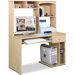Alegra 48" W Student Computer Desk and Hutch
