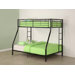 Sunrise Twin over Full Bunk Bed with Built-In Ladder
