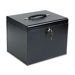 Personal File, Letter, Textured Steel, 15-1/2 x 12 x 12-7/8, Black