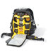 Camera Parallax Recycled Backpack in Black