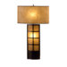 Ventana Table Lamp in Dark Brown