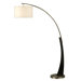 Plimpton One Arc Light in Gloss Black