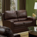 Acadia Leather Loveseat
